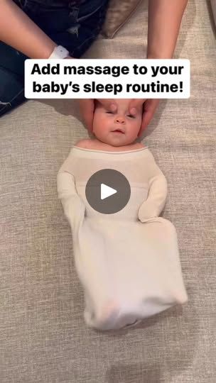 130K views · 780 reactions | So you’ve tried holding your baby and feeding your baby, but they are still not down for a nap. Try some infant massage! The Swaddelini is made contact nap, friendly and infant massage friendly! #swaddelini #infantmassage #facemassage #howtocalmababy #due2025 | Swaddelini Infant Massage, Baby Sleep Routine, Sleep Routine, Baby Massage, Face Massage, Baby Sleep, Massage