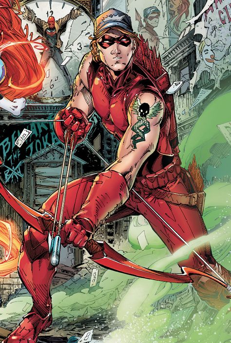 Arsenal Roy Harper Dc, Red Arrow Dc, Arsenal Dc, Strongest Superhero, Arrow Comic, Arrow Dc Comics, Roy Harper, Arte Dc Comics, Dc Comics Characters