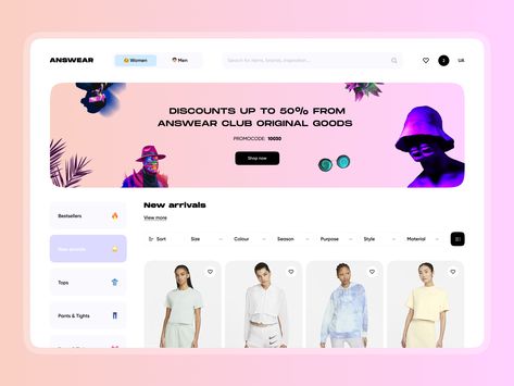 Aesthetic Ecommerce Website, Clothing Website Design Inspiration, Clothing Web Design, Clothing Website Design, Online Store Web Design, Clothing Store Website, Store Website Design, Charity Websites, Online Shop Website