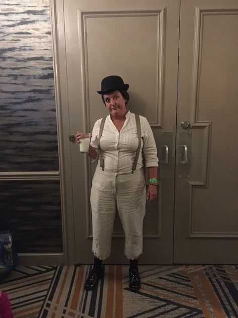 Alex, Clockwork Orange / Halloween 2016 Alex Clockwork Orange Costume, Clockwork Orange Costume, Black Halloween Dress, Clockwork Orange, Halloween 2016, Black Halloween, Halloween Dress, Halloween Outfits, Halloween Costumes