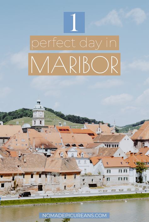 Maribor Slovenia, Best Cities In Europe, Slovenia Travel, Eastern Europe Travel, One Day Trip, Green Landscape, Central Europe, Europe Destinations, Slovenia