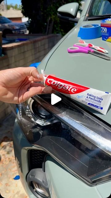 Liz & Jeff on Instagram: "Only way I clean a headlight  #car #auto #truck #autodetail" Car Headlight Cleaner, Cleaning Headlights On Car, Clean Headlights, Headlight Cleaner, How To Clean Headlights, Driving Tips, Car Headlights, Original Video, Me Clean