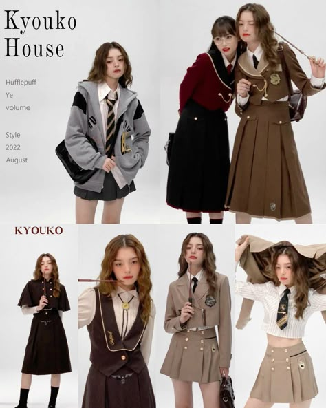 Fancy Uniform, Harry Outfits, Hogwarts Uniform, Harry Potter Outfits, Ordinary Girls, Sailor Dress, Uniform Fashion, School Uniforms, Fancy Outfits