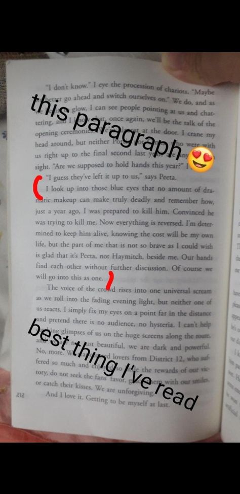 This is the best paragraph in the whole hunger games series 😍❤🖤 omg it was so cuteeeee and made me mealt The Hunger Games Catching Fire, One Pager, Hunger Games Series, Hunger Games Catching Fire, The Hunger Games, Catching Fire, The Hunger, Hunger Games, The Whole