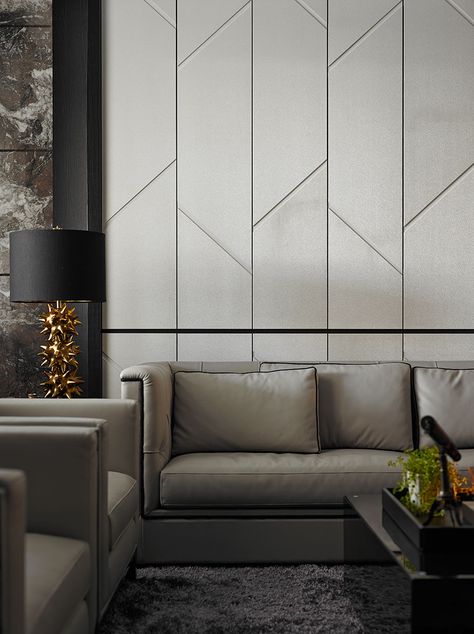 Wall Paneling For Office, Grooves On Wall, Wall Punning Groove Design, Cement Sheet Design, Wall Cladding Interior Living Rooms, Grooves Design Wall, Groove Pattern On Wall Interior, Groove Pattern On Wall, Wall Groove Design