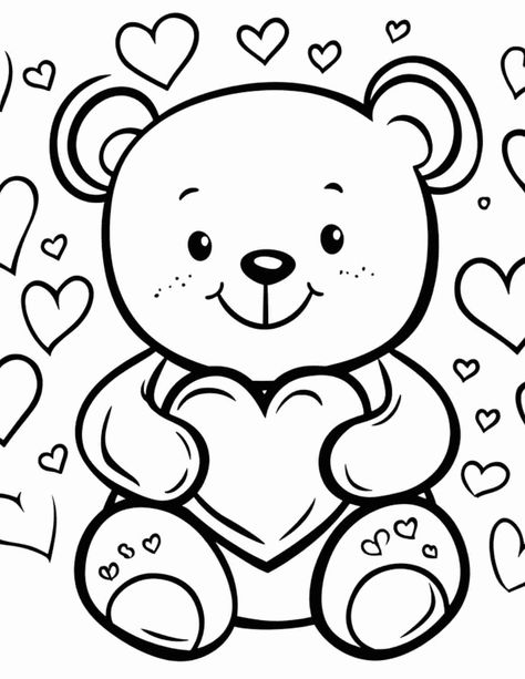 32 Free Valentine Coloring Pages for Kids & Grown-Ups Valentine’s Day Coloring Pages Cute, Feb Activities For Kids, Valentines Day Activities For Toddlers Free Printable, Toddler Valentines Party Ideas, Valentine’s Day Coloring, Valentines Day Craft Toddler, February Coloring Pages For Kids, Free Valentine Coloring Pages, Valentines Color Sheets Free Printables