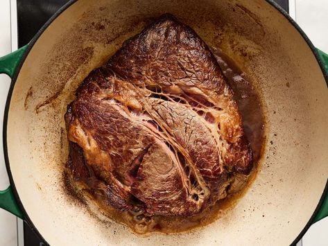 Stove Top Pot Roast Recipe Chuck Roast Stove Top Recipe, Stovetop Pot Roast, Stove Top Pot Roast, Pot Roast Recipe, Stove Top Recipes, Roast Beef Recipes, Protein Nutrition, Beef Chuck Roast, Turnips