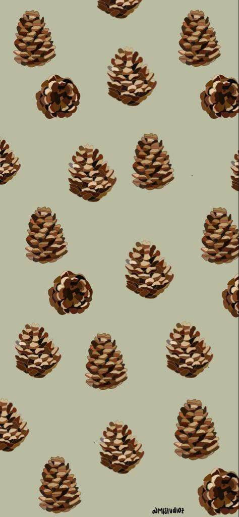 Pine Cone Wallpaper, Woodland Wallpaper Iphone, Pinecone Aesthetic, Western Christmas Background, Pinecone Wallpaper, Christmas Wallpapers For Iphone, Xmas Wallpapers, Smartwatch Wallpaper, Cottagecore Wallpaper