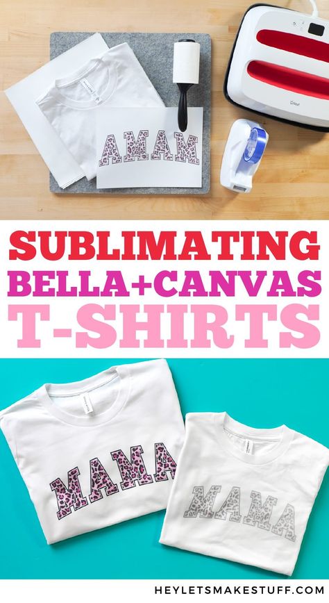 BELLA+CANVAS tees are one of the most popular brands for crafters. But can you sublimate BELLA+CANVAS tees? You can, and I've found the best BELLA+CANVAS shirts for sublimation! Shirts For Sublimation, Blank T Shirts, Lint Roller, Popular Brands, Butcher Paper, Bella Canvas Tees, Sublimation Paper, White Shirts, Cotton Tee