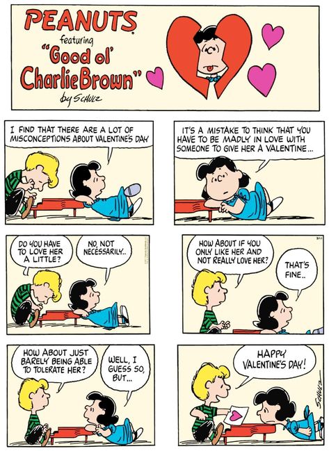 Schroeder And Lucy, Lucy And Schroeder, Lucy Charlie Brown, Indie Comics Art, Charlie Brown Comics, Snoopy Valentine's Day, Snoopy Comics, Lucy Van Pelt, Peanuts Comic Strip