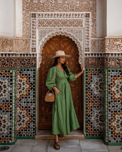 Marrakech Morocco outfit aesthetic ideas Marrakech Morocco Outfit, Marrakech Morocco Aesthetic, Morocco Outfits, Outfit Aesthetic Ideas, Morocco Aesthetic, Marrakech Travel, Instagram Locations, Marrakech Morocco, Aesthetic Ideas