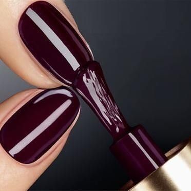 Perfectly polished glossy nails are a must... . . . #biosculpture #opigelcolor #vinylux #cndshellac #evogel #healthynails #naillounge #libertyhall #gabbihairdressing #woodhouseeaves Ongles Beiges, Fall Beauty Trends, Plum Nails, Nails Dark, Glitter French Manicure, Manicure Colors, Diy Perfume, Burgundy Nails, Image Description