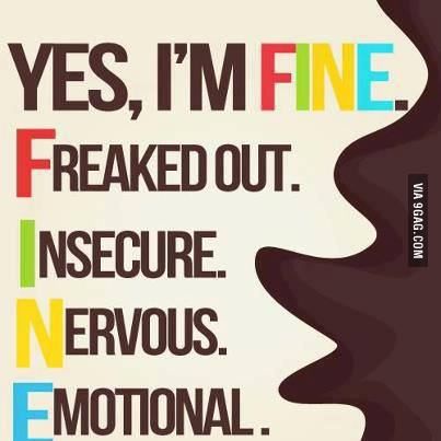 Pin Up Quotes, Fine Quotes, I'm Fine, What’s Going On, Infp, The Words, Great Quotes, True Stories, Inspire Me