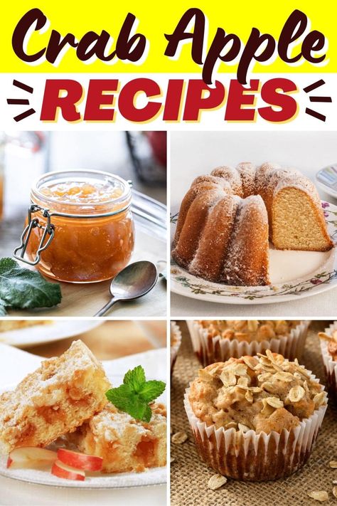 Crab Apple Crisp Recipe, Crabapple Dessert Recipes, How To Preserve Crab Apples, Crab Apple Muffins, What Can You Make With Crab Apples, Crab Apple Recipes Jelly, What To Make With Crab Apples, Crab Apple Pie Recipes, Uses For Crab Apples