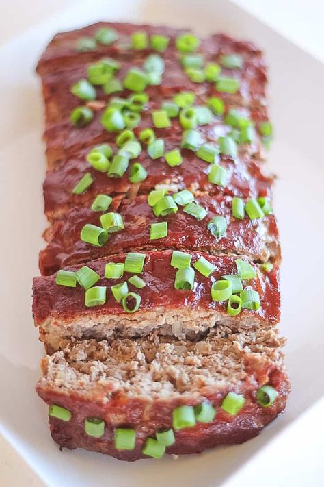 Whole30 Asian Inspired Meatloaf - Finished with Salt Asian Meatloaf, Paleo Meatloaf, Thai Curry Recipes, Paleo Meat Recipes, Paleo Crockpot, Meat Appetizers, Paleo Whole 30, Paleo Dinner, Meatloaf Recipes