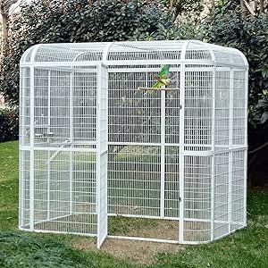 Flight Cage, Large Bird Cages, Bird Aviary, Parrot Cage, Macaw Parrot, Pet House, Bird Supplies, African Grey, Bird Cages