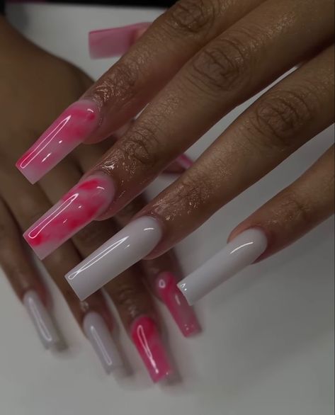 Trending Nail Colors, Nail Colors And Designs, Mrs Smith, The Best Man, Long Acrylic Nail Designs, Drip Nails, Ombre Acrylic Nails, Cute Acrylic Nail Designs, Glow Nails