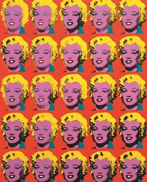 Pop Art Marilyn Monroe, Pop Art Andy Warhol, Andy Warhol Marilyn, Art Andy Warhol, Marilyn Monroe Pop Art, Andy Warhol Pop Art, Arts Month, Andy Warhol Art, Warhol Art