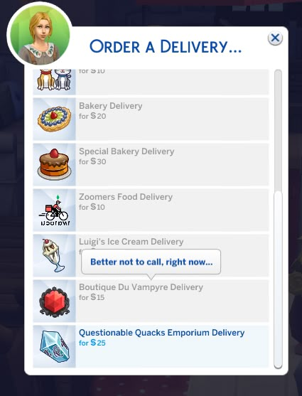 Cottage - More Delivery Services | Zero's Sims 4 Mods&Comics on Patreon Sims 4 Cc Housewife Aspiration, Better Build Mod Sims 4, Delivery Mods Sims 4, Sims4 Delivery Mod, Delivery Sims 4 Mod, Sims 4 Cc Mods Gameplay Food, Sims 4 Cc Food Delivery Mod, Sims 4 Mods Food Delivery, Sims 4 Cc Mods Gameplay Phone