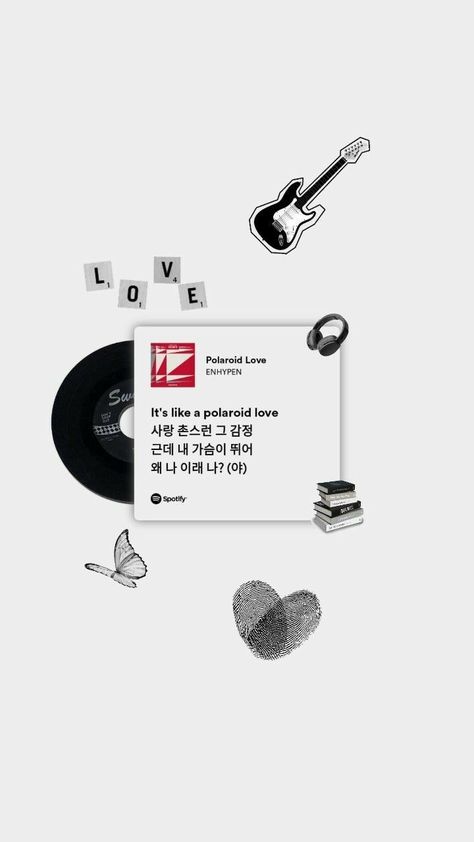 Spotify Lyrics Aesthetic, Kpop Collage, Enhypen Lockscreen, Iphone Wallpaper Bright, Musical Wallpaper, Enhypen Wallpapers, Lyrics Spotify, Kpop Iphone Wallpaper, Music Poster Ideas