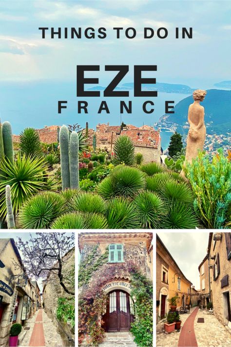 What To Do In Eze France, Nice France Things To Do, Eze Village France, Eze France French Riviera, Things To Do In Nice France, Viviers France, Provence France Travel, Nice France Travel, Eze France