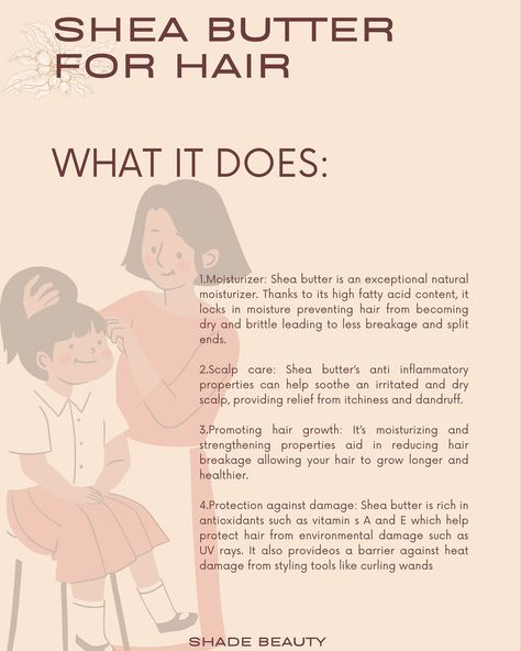 Shea butter has a laundry list of benefits for hair and here are some. Additionally, it can be used on both curly and straight hair….. What’s that one hair product you can’t do without? #sheabutter #niloticasheabutter #organicproducts #shadebeauty #shadesheaclan Shea Butter Hair Benefits, Whipped Shea Butter For Hair, Indian Hair Oils, Shea Butter For Hair, Curly And Straight Hair, Shea Butter Benefits, Shea Butter Hair, Laundry List, Whipped Shea Butter