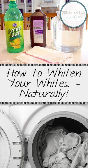 Whiten White Clothes, Cleaning White Clothes, Laundry Whitening, Natural Bleach Alternative, How To Whiten Clothes, Natural Bleach, Natural Laundry Detergent, Laundry Stains, Homemade Laundry