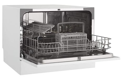 Amazon.com: (New Model) Danby DDW621WDB Countertop Dishwasher, White: Appliances Small Dishwasher, Countertop Dishwasher, Portable Dishwasher, Detergent Dispenser, Magic Chef, Small Space Kitchen, Cleaning Dishes, Steel Kitchen, Tiny Living