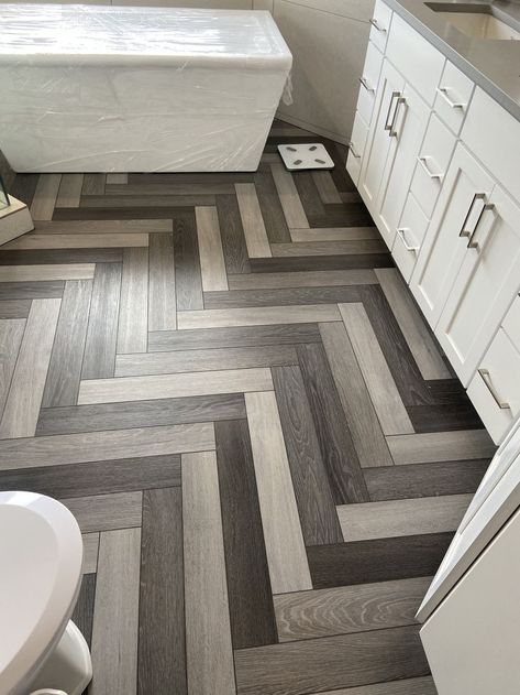 Herringbone Vinyl Plank Flooring, Lvp Flooring, Inside Interiors, Luxury Vinyl Plank Flooring, Basement Flooring, Laundry Room Makeover, Vinyl Plank Flooring, Luxury Vinyl Flooring, Shop Interiors