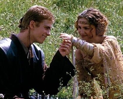 Anakin Skywalker Padme, Hayden Christensen Anakin, Star Wars Attack Of The Clones, Star Wars Couples, Padmé Amidala, Star Wars Padme, Anakin And Padme, Star Wars Anakin, Padme Amidala