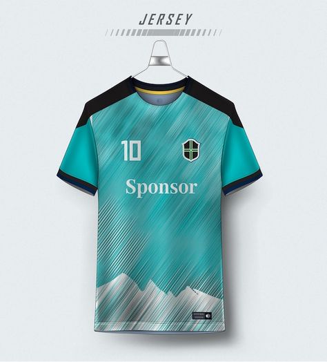 Vector abstract textured sports jersey d... | Premium Vector #Freepik #vector #uniform-design #uniform #football-uniform #jersey Football Shirt Designs, Sports Jersey Design, Football Uniform, Jersey Football, Design Tshirt, Uniform Design, Jersey Design, Football Games, Football Shirt