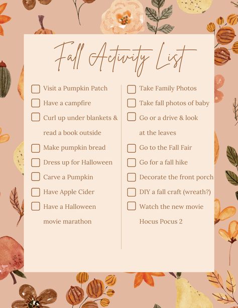 Fall Bucket List For Couples 2023, October Bucket List For Couples, Fall List Of Things To Do Couples, Fall Bucket List For Couples, Autumn Couple Activities, Ultimate Fall Bucket List, Family Fall Bucket List Printable, Fall Bucket List Bullet Journal, Halloween Watch