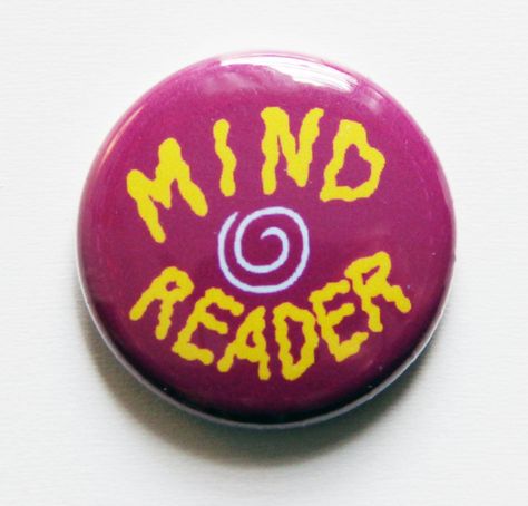 Modern Girl Blitz - Modern Girl Blitz Mind Reader, Bag Pins, Cool Pins, Button Badge, One Inch, Cute Pins, Bits And Bobs, Button Pins, Show Off