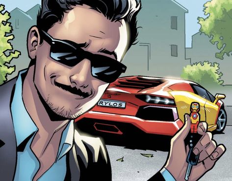 Iron Man Comic Art, Tony Stark Comic, Tony Stank, Iron Man Comic, Iron Man Tony Stark, Avengers Comics, Man Icon, Comic Book Characters, Superhero Comic