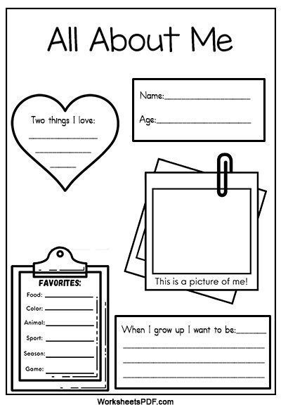 Get To Know Me Template About Me, Get To Know Me Template, All About Me Template, All About Me Page, About Me Printable, About Me Worksheet, Preschool Binder, Me Worksheet, Human Body Worksheets