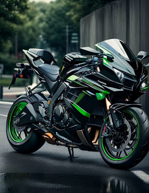 black kawasaki h2r,road Ghost Bike, Kawasaki Ninja H2r, Monster Bike, Ninja H2r, Ninja Bike, Green Motorcycle, Kawasaki H2, Ninja Wallpaper, Pink Motorcycle