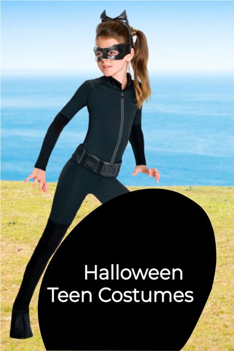 This teen Catwoman Costume comes with a belt, eyemask, and headpiece. Teen Halloween Costumes, Catwoman Costume, Teen Halloween, Halloween Costumes For Teens Girls, Costumes For Teens, Group Costumes, Cat Woman Costume, Halloween Costumes For Teens, Family Costumes