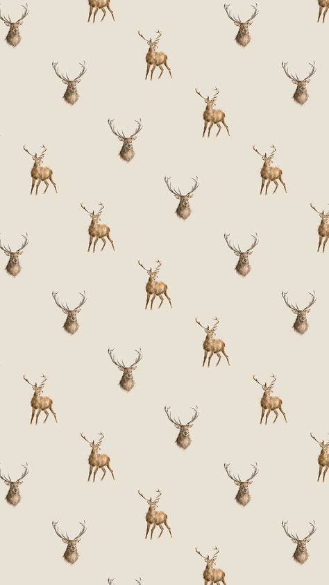 Deer Wallpaper Aesthetic, Deer Wallpaper Iphone, Deer Background, Hunting Wallpaper, Eid Hampers, Deer Wallpaper, Wrendale Designs, Print Outs, Phone Backgrounds