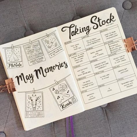 Memories & Taking Stock (@bujo_blossoms) Bullet Journal Year, Journal Year, Bullet Journal Prompts, Daily Bullet Journal, Bujo Doodles, Scrapbook Design Layout, Journal Layouts, Journal Challenge, 2020 Year