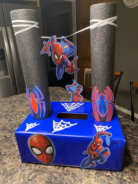 Valentines Day Shoe Box Ideas For Boys, Boys Valentines Boxes Spiderman, Shoe Box Floats Ideas Schools, Valentine’s Day Box Spiderman, Valentines Cereal Box Ideas For Boys, Shoe Box Float Ideas Kids, Shoebox Float Ideas Kids, Shoebox Float Ideas, Monster Truck Valentines Boxes Boys