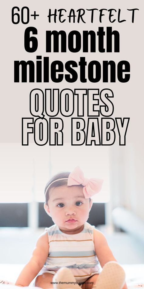 Heartfelt and funny captions for baby at six months 6 Months Birthday Quotes, 6 Month Birthday Quotes, 7 Months Old Caption, 6 Month Quotes Baby, 4 Months Baby Caption, 6 Months Old Quotes, Happy 6 Months Baby Quotes, 6 Month Baby Quotes, 6 Month Baby Milestones