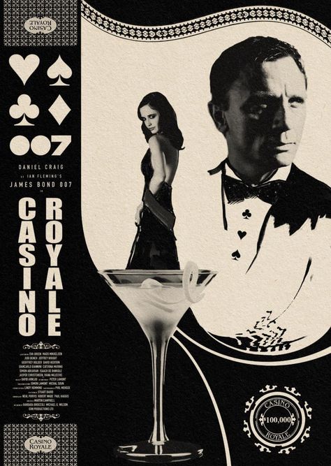 James Bond Quotes, Bond Casino Royale, James Bond Casino, James Bond Casino Royale, Poster Cinema, 007 Casino Royale, Casino Royale Movie, James Bond Movie Posters, Abi Motto