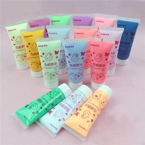 50ml Resin Diy Cream Fake Whipped Clay Glue Simulation Gel Mobile Shell Diy Craft Soft Clay Decoration 11.5cm X 4.5cm 1 Piece - Diy Craft Supplies - AliExpress Diy Cakes, Childrens Christmas Gifts, Stationery Obsession, How To Make Cream, Cream Glue, Diy Cream, Resin Glue, Shells Diy, Cake Cream