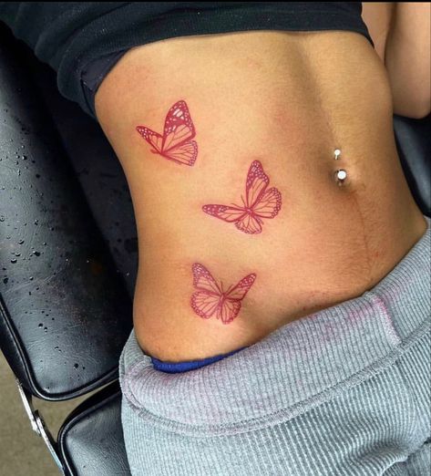 Red Tattoo Ideas, Tattoo Mehndi, Pisces Tattoo, Stomach Tattoos Women, Tato Minimal, Ring Tattoo, Small Chest Tattoos, Belly Tattoos, Designs Mehndi