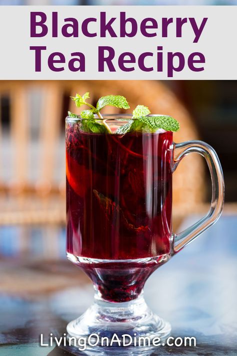 Blackberry Tea Recipe - 13 Homemade Flavored Tea Recipes Flavored Tea Recipes, Drinking Healthy, Flavored Iced Tea Recipes, Flavored Teas, Blackberry Tea, Homemade Iced Tea, Tea Drink Recipes, Tea Drinks, Iced Tea Recipes