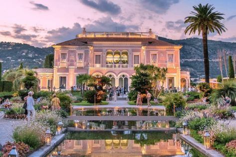 Villa Ephrussi De Rothschild, French Wedding Venues, Villa Ephrussi, Saint Jean Cap Ferrat, French Riviera Wedding, Riviera Style, Cottage Style Homes, France Wedding, Luxury Wedding Planner