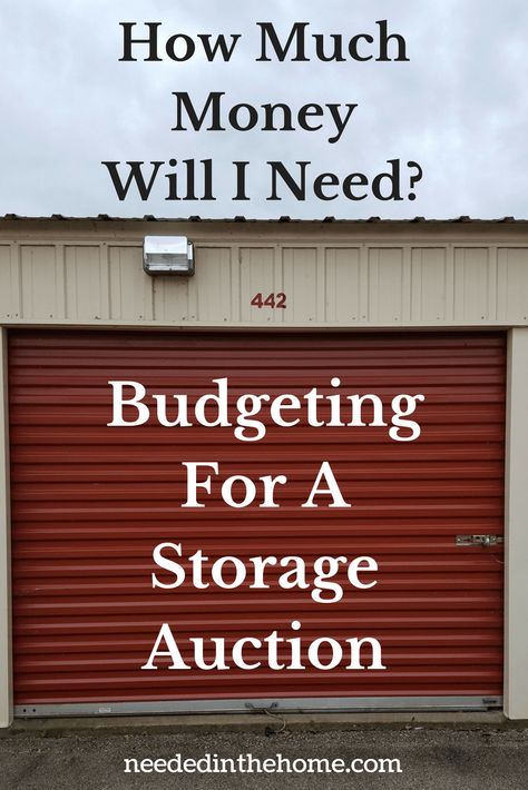 Buying Storage Units - How much money will I need for a storage unit auction? (Budgeting for the Storage Auction) Auction Budgeting Storage Wars as a Home Business or Side Hustle #StorageAuctions #StorageWars #HomeBusiness #SideHustle #Auction from NeededInTheHome Buying Storage Units, Storage Unit Auctions, Storage Wars, Storage Units, Business Work, Internet Business, Busy At Work, Successful Women, Work From Home Moms