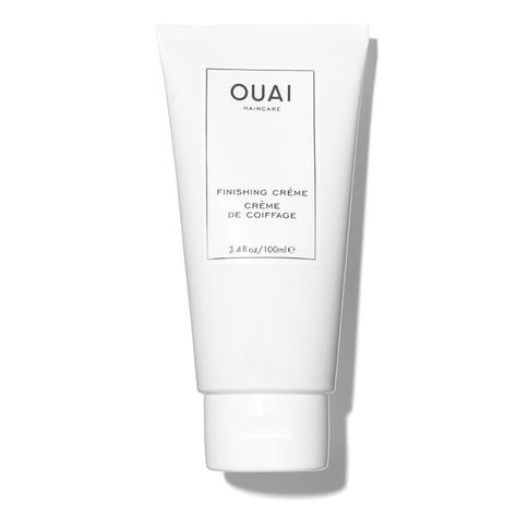 Ouai Finishing Crème smooths dry ends, protects from heat damage and gives hair a light-reflective shine, all without weighing it down. Red Lip Stain, Ouai Hair Oil, Ouai Hair, Ouai Haircare, Underlights Hair, Heat Protectant, Greasy Hair Hairstyles, Curl Cream, Heat Damage