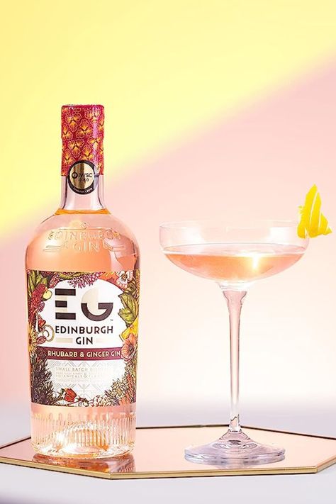 With its unique recipe of 14 botanicals, we take our signature Edinburgh Gin Classic, and post-infuse it with rhubarb and ginger to create this full-strength pink gin expression. Bottled at 40 Percent, this ideally balanced juniper-forward gin is full of natural flavour. Aromas of rhubarb are complemented by a lift of spice, leading to a smooth, full finish. As an Amazon Associate I earn from qualifying purchases. #edinburgh #gin #alcohol #rhubarb #ginger #CommissionsEarned Gin Alcohol, Rhubarb And Ginger Gin, Rhubarb Gin, Unique Recipe, Gin Recipes, Pink Gin, Unique Recipes, Rhubarb, Natural Flavors