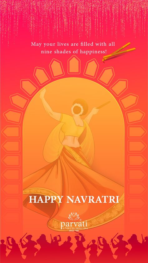 Navratri Special Background, Navaratri Poster Design Creative, Happy Navratri Wishes Video, Navratri Template Design, Creative Navratri Poster Design, Navratri Card Design, Navratri Poster Creative, Navaratri Creative Ads, Happy Navratri Creative Post